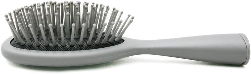 Daiso Cushion Hair Brush - Grey, 6.33 x 2.63 inches - Image 2